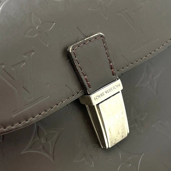 LOUIS VUITTON M46510 Monogram Glace Charlie Camera bag Shoulder Bag Leather - Picture 8 of 13